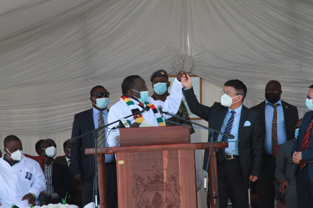 VSport-胜利资源津巴布韦Bikita矿山改扩建和新建项目开工仪式隆重举行 