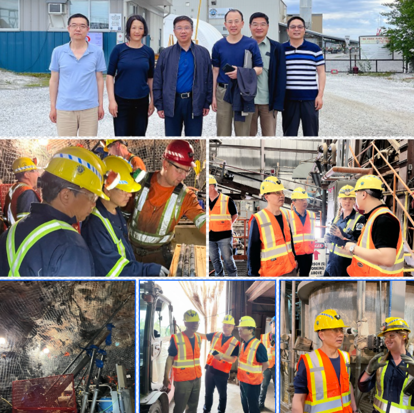 VSport-胜利资源集团王平卫董事长赴加拿大Tanco检查指导工作