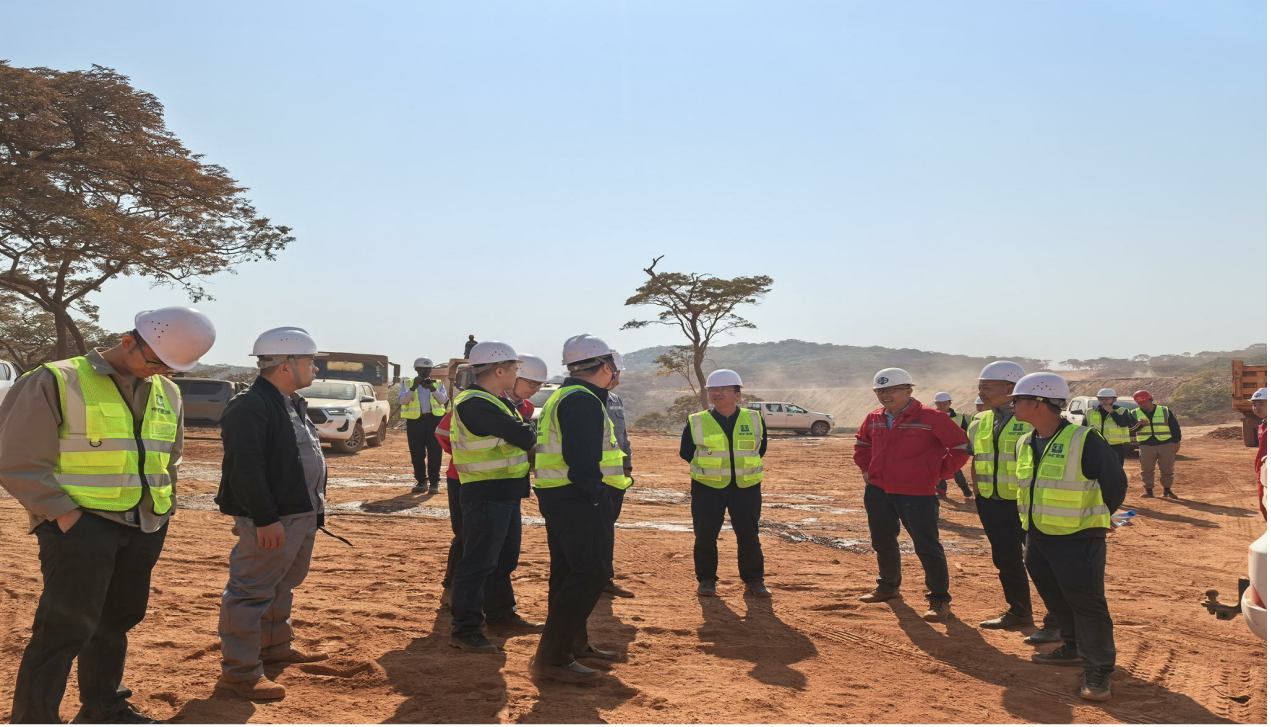 VSport-胜利资源集团董事长王平卫赴赞比亚 考察督导Kitumba铜矿项目建设